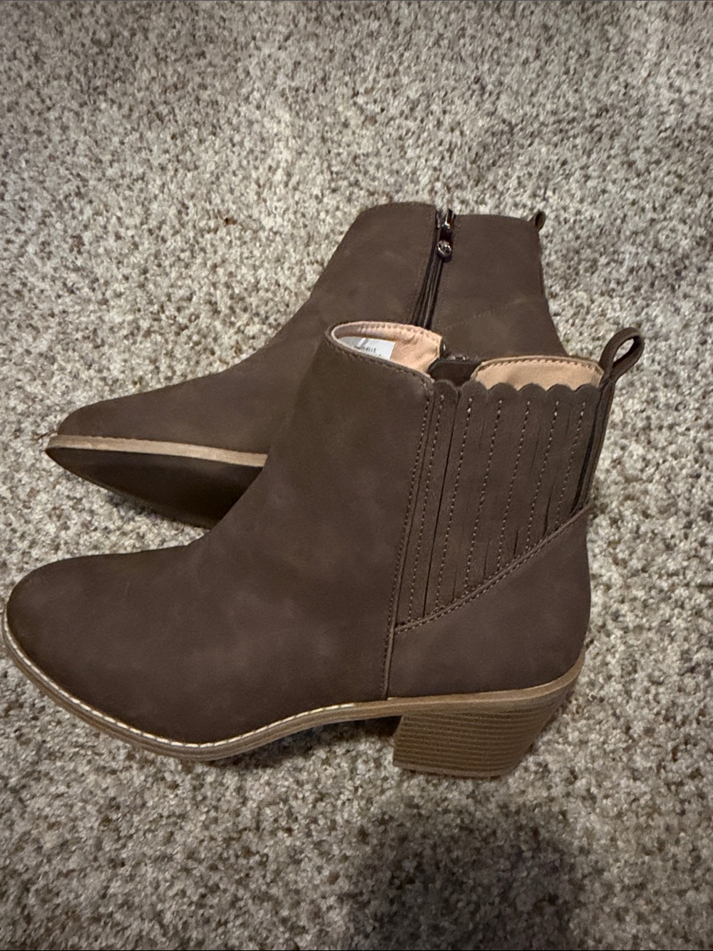 Draper James  Brown Chelsea Ankle Boots